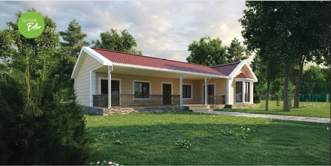 Tek Katlı Prefabrik Sedef