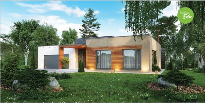 Tek Katlı Prefabrik Turkuaz