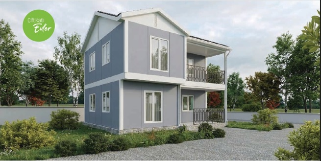 Çift Katlı Prefabrik Zambak